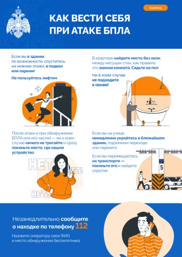 Памятка для населения! "Беспилотная опасность"