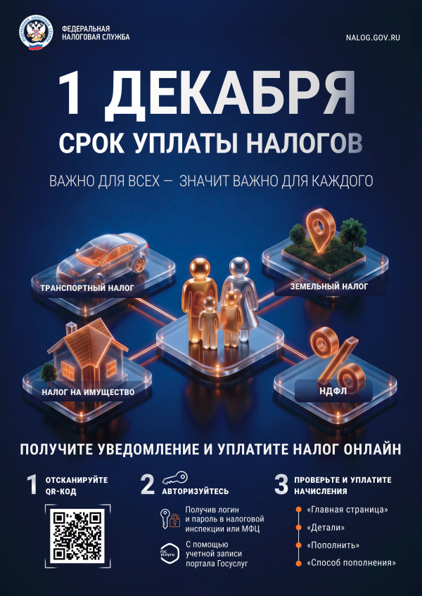 Срок уплаты имущественных налогов физических лиц и в отдельных случаях НДФЛ