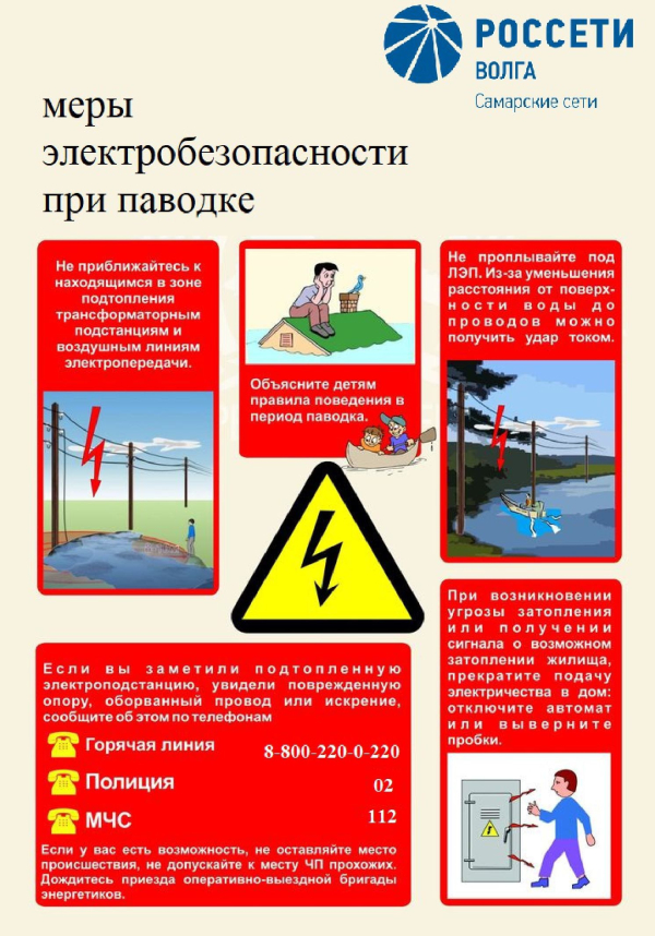 ПАМЯТКА О ПАВОДКЕ